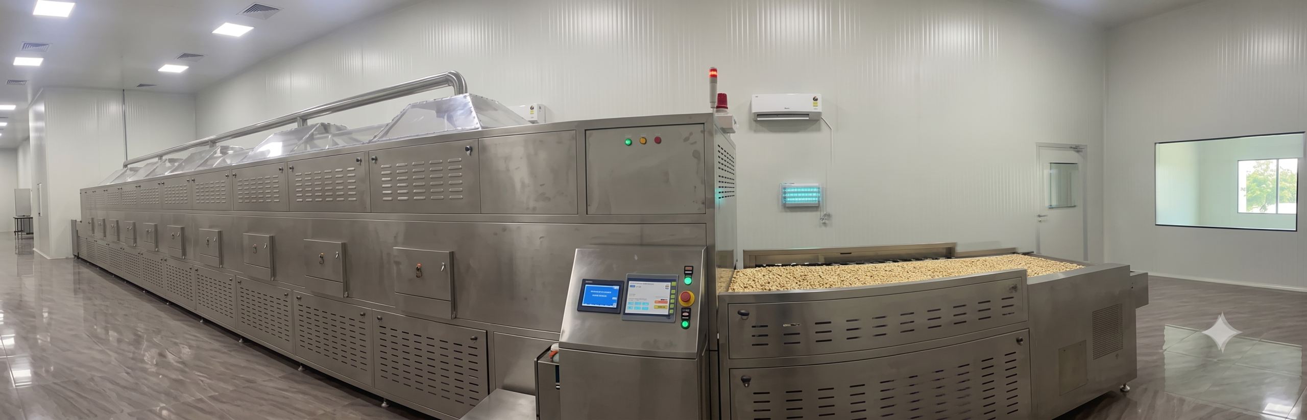 Microwave In-line Treatment Machine